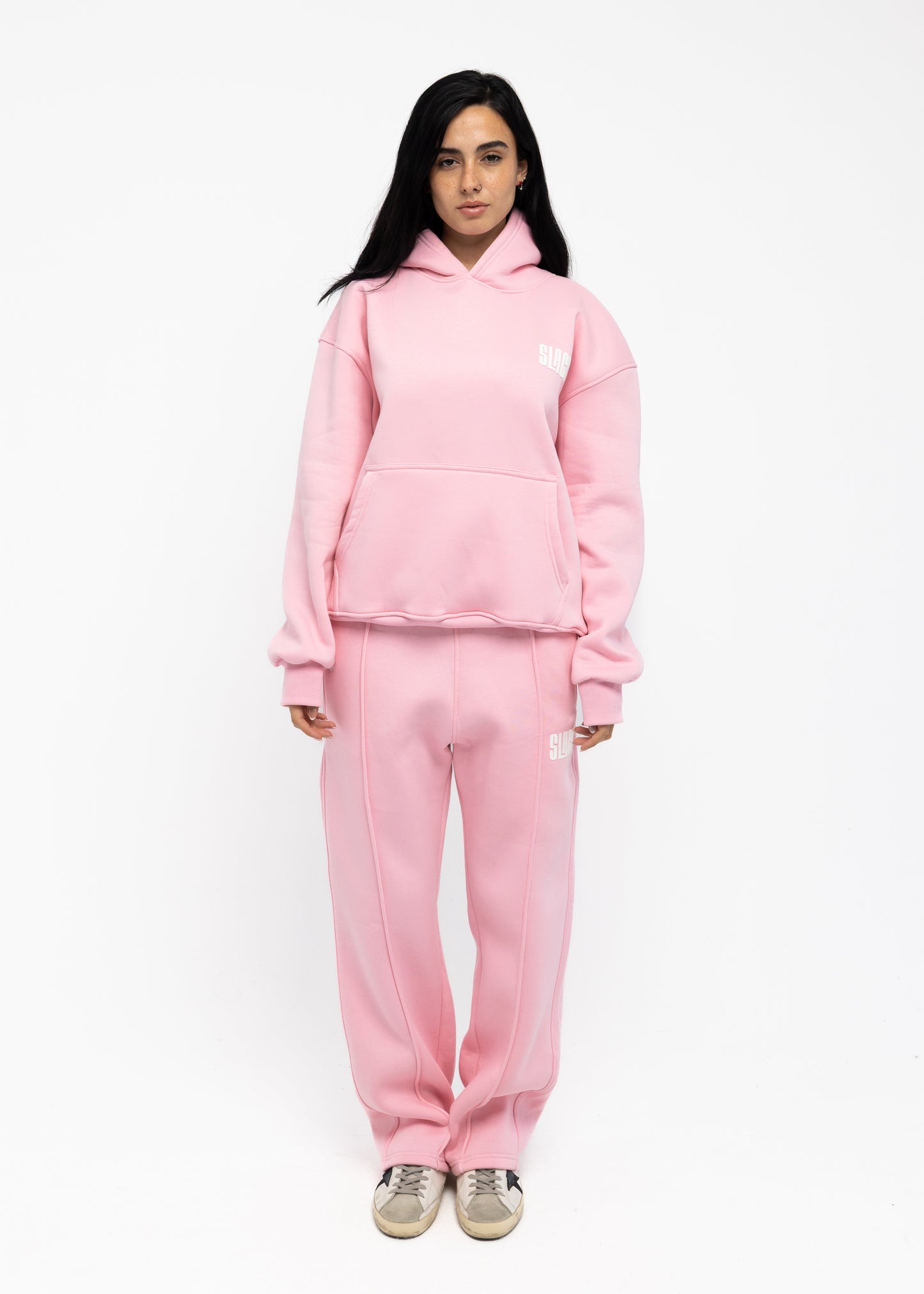 BASIC PINK HOODIE