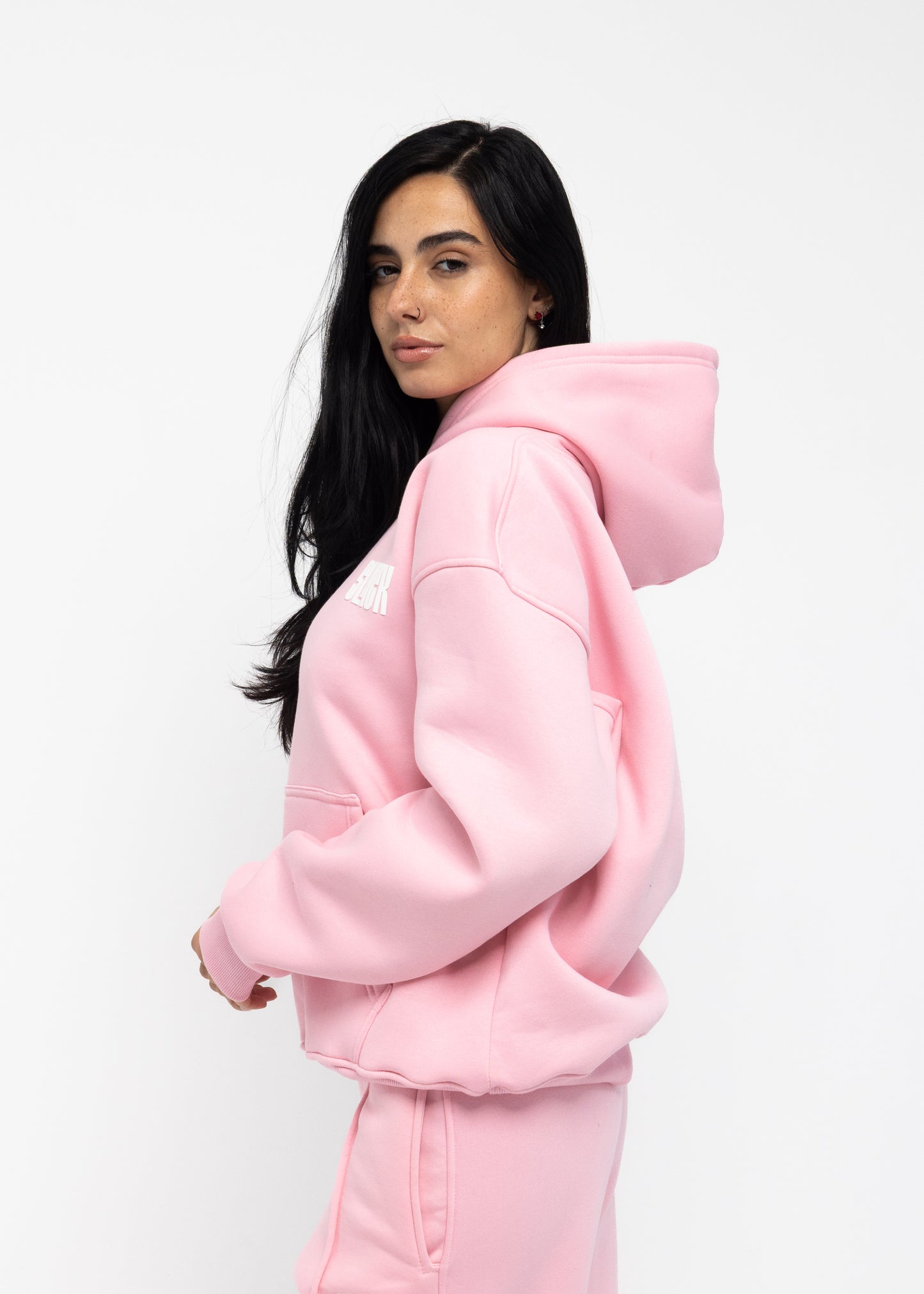 BASIC PINK HOODIE