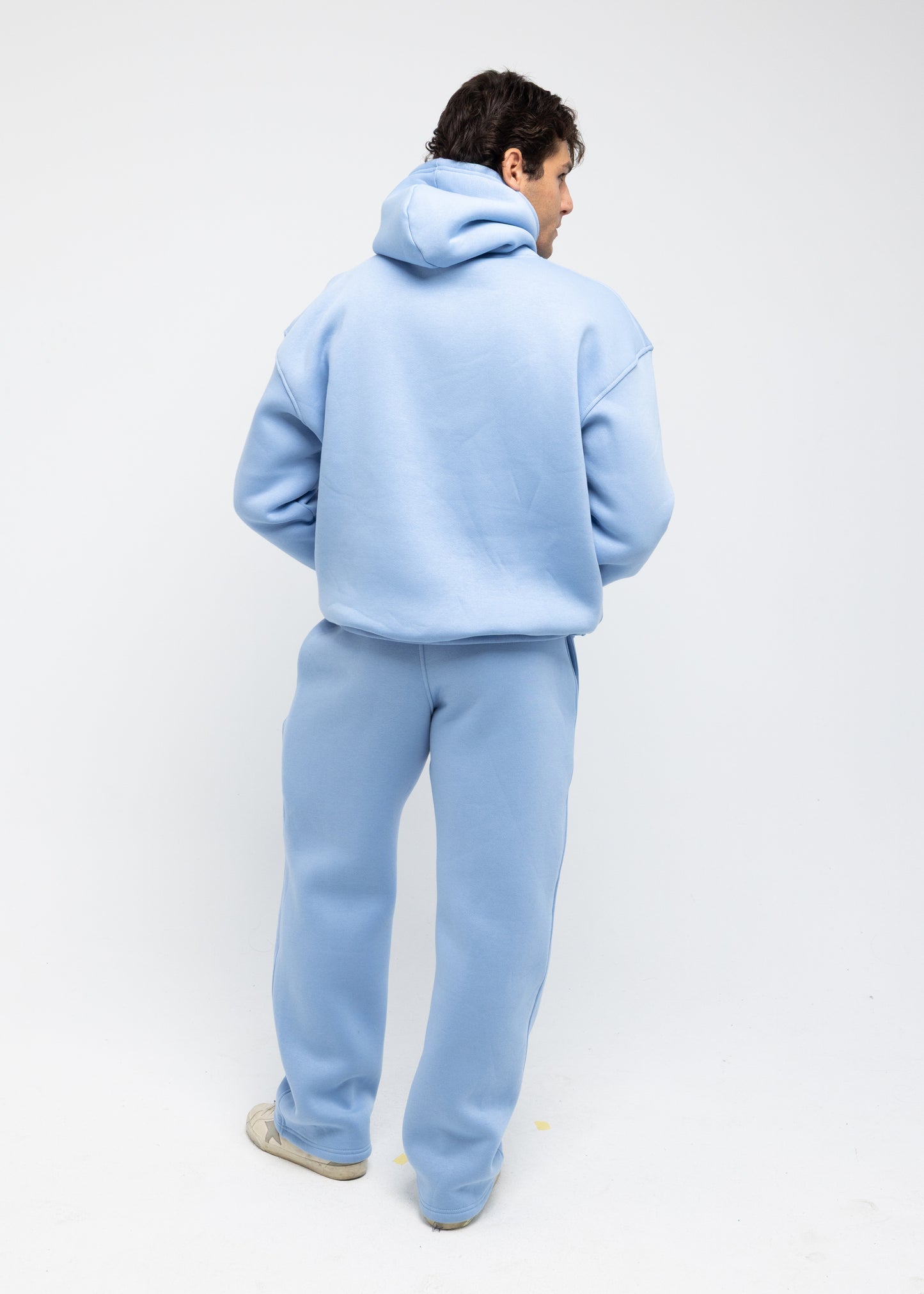 BASIC BABY BLUE HOODIE
