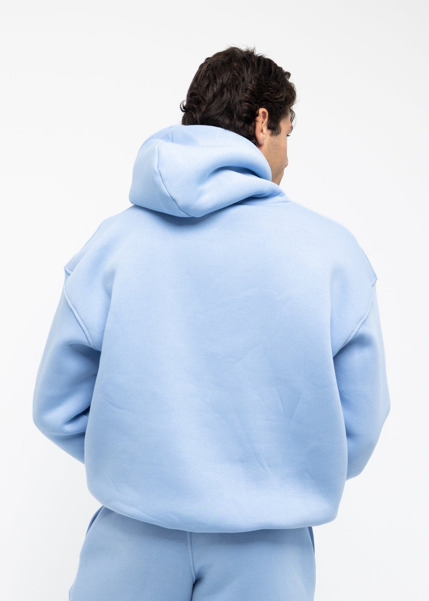 BASIC BABY BLUE HOODIE