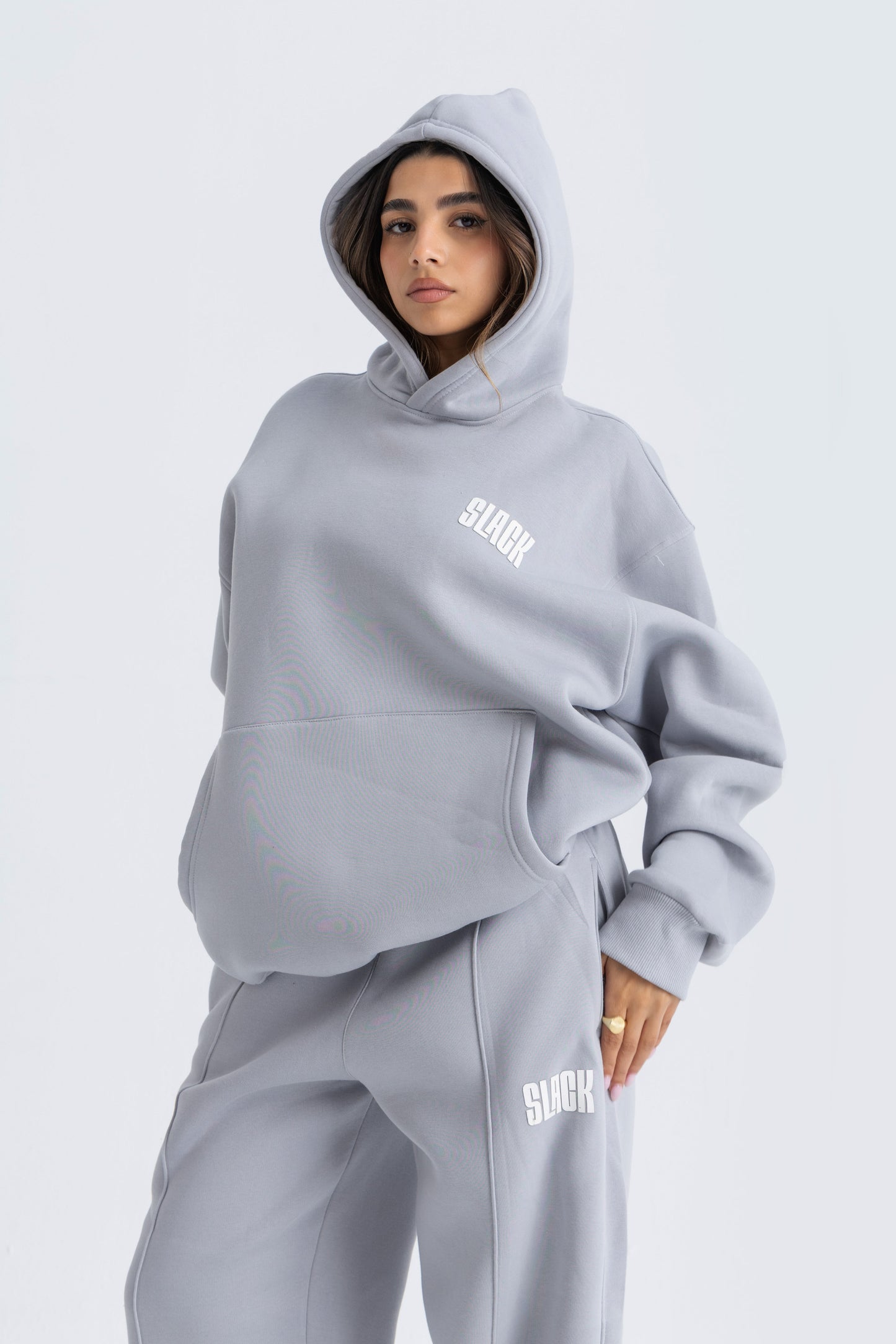 BASIC GREY HOODIE