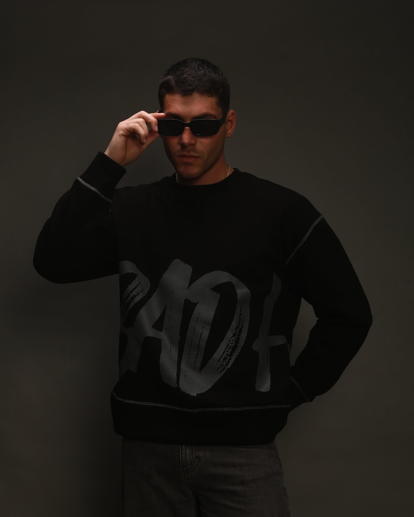 THE BLACK "Bad Habits" CREWNECK