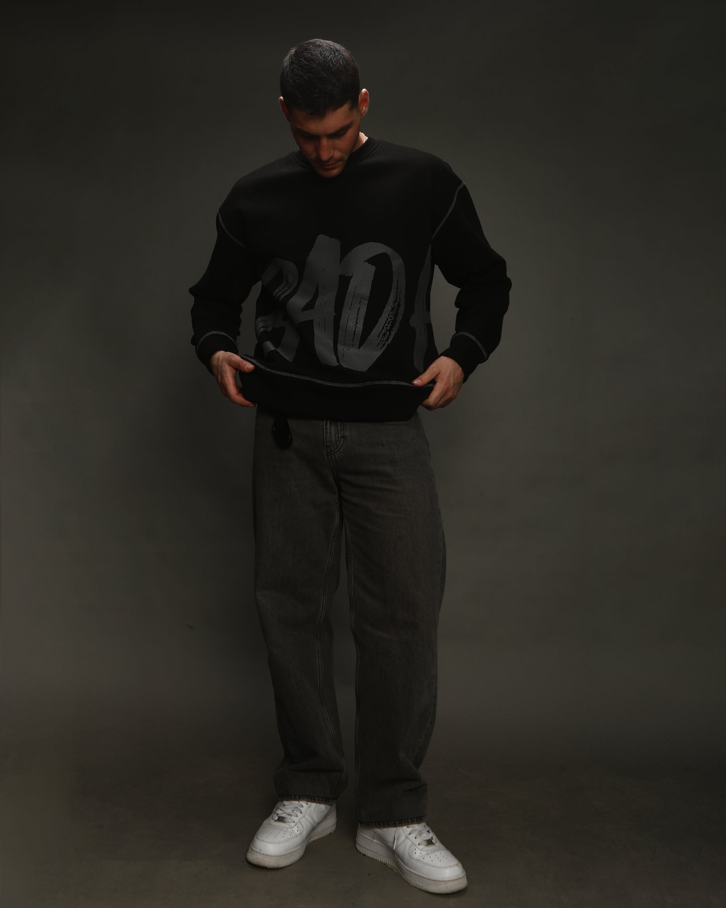 THE BLACK "Bad Habits" CREWNECK