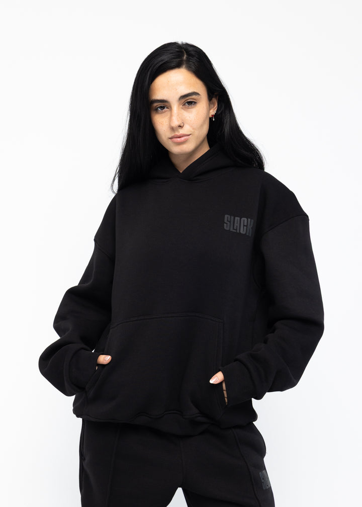 BASIC BLACK HOODIE