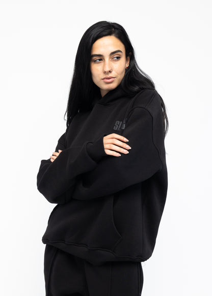BASIC BLACK HOODIE