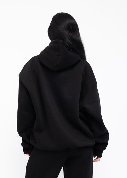 BASIC BLACK HOODIE