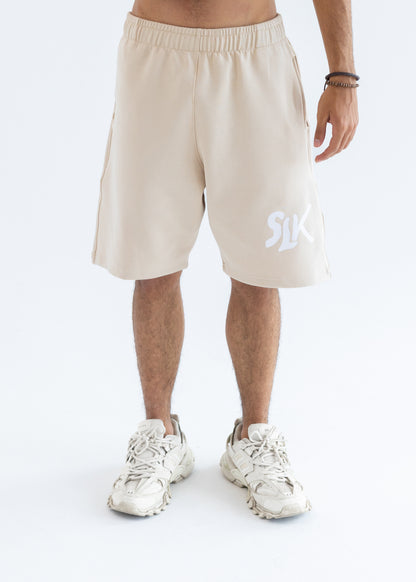 Lost Cause Beige Shorts