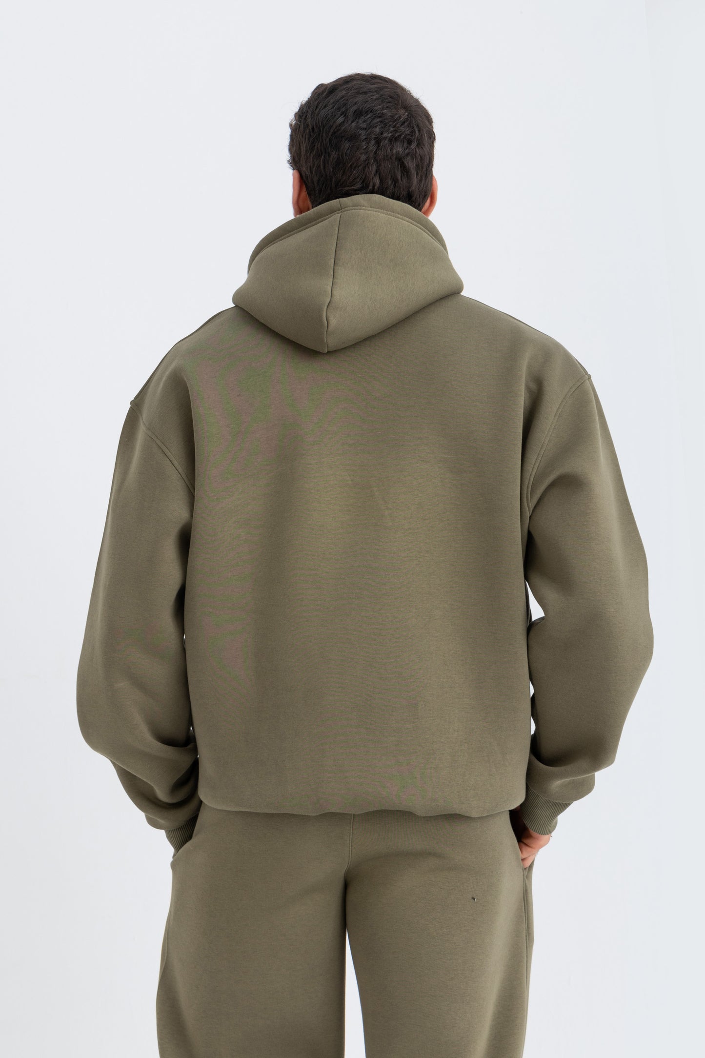 Basic Olive Hoodie