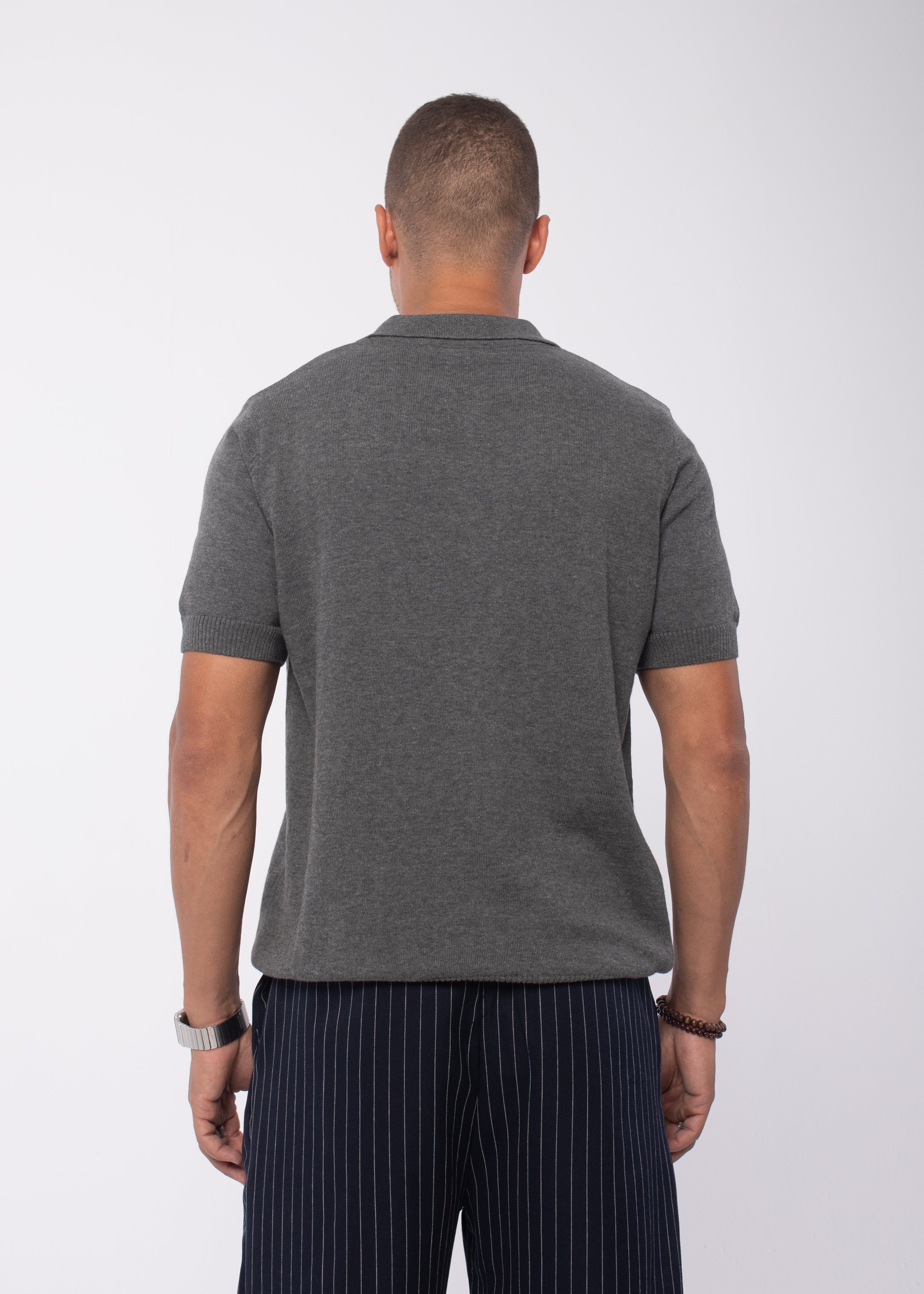 The Zip Up In Grey