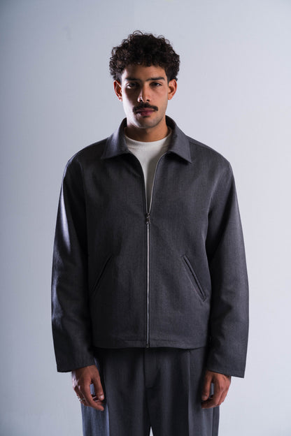 Grey Tailored Jacket
