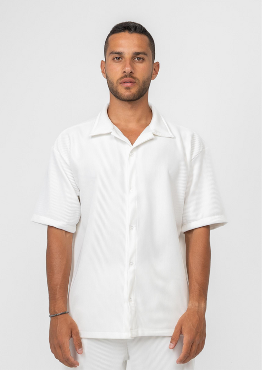White Striped Shirt