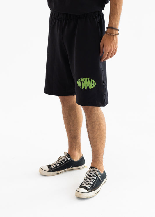 Untamed Black Shorts
