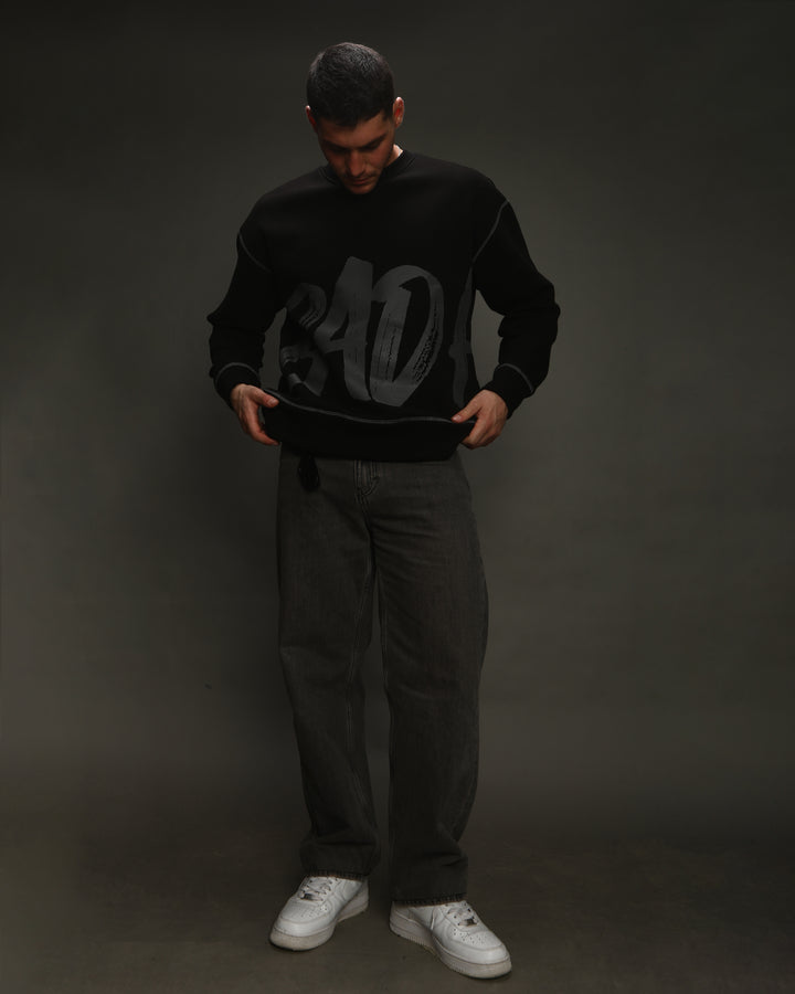 THE BLACK ‘Bad Habits’ CREWNECK