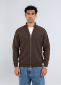 The Knitted Zip Up Jacket