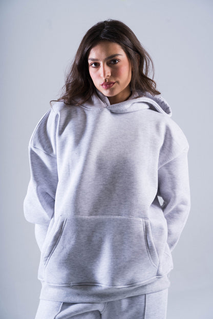 BASIC GREY HOODIE