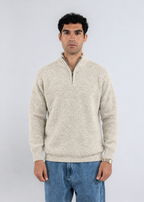 Knitted Quarter Zip