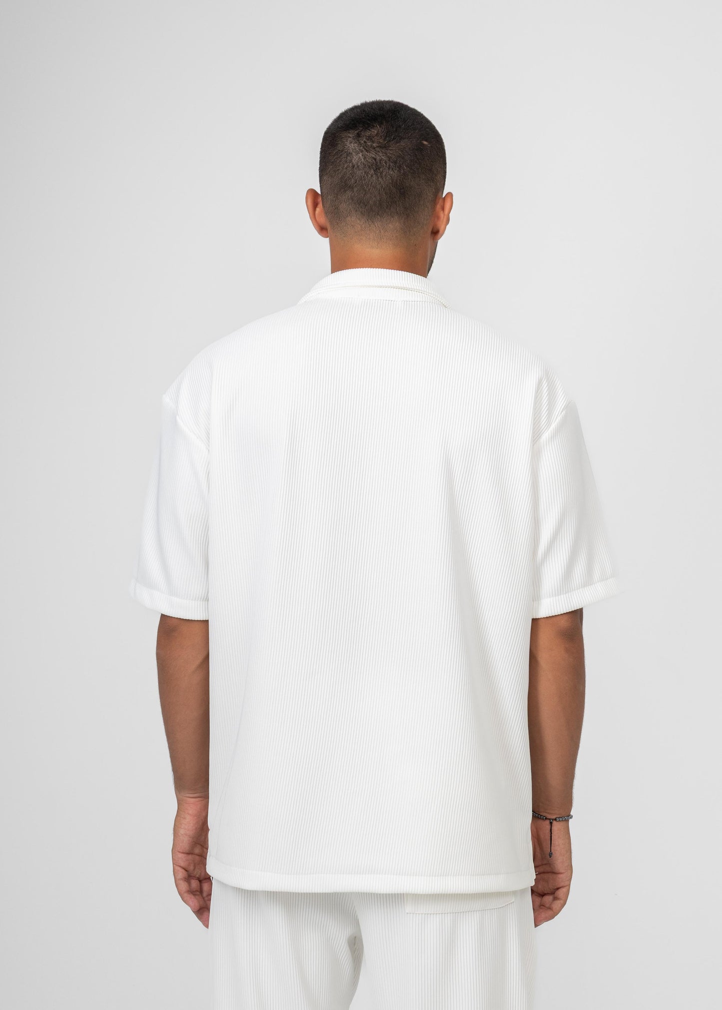 White Striped Shirt