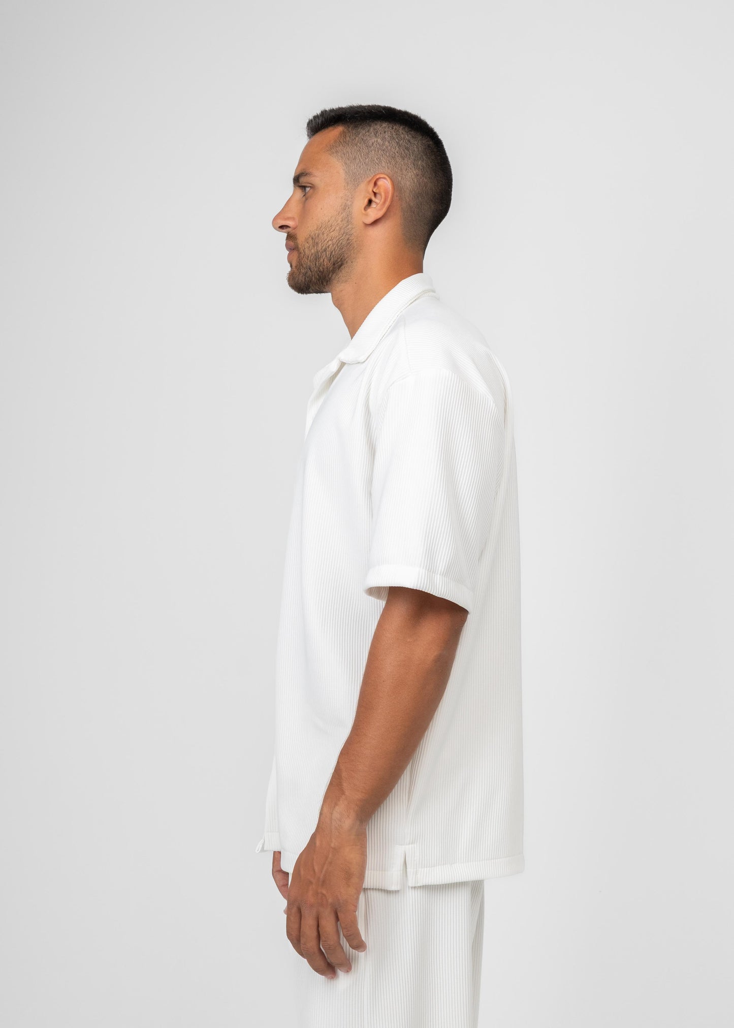 White Striped Shirt
