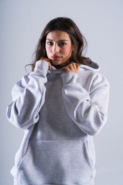 BASIC GREY HOODIE