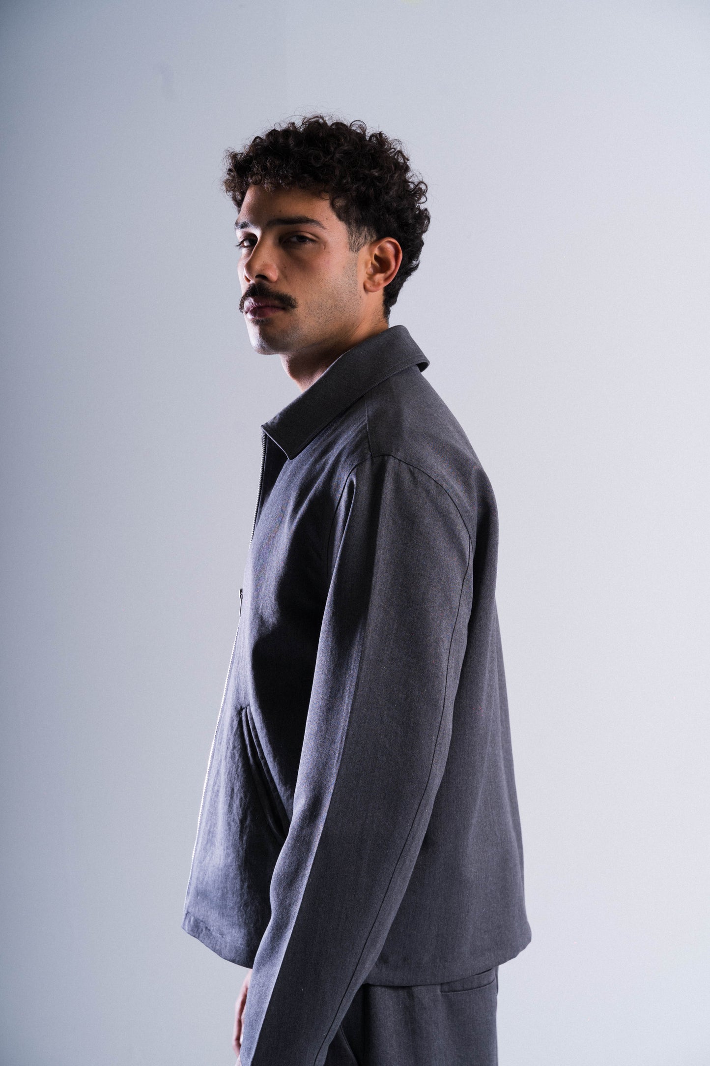 Grey Tailored Jacket