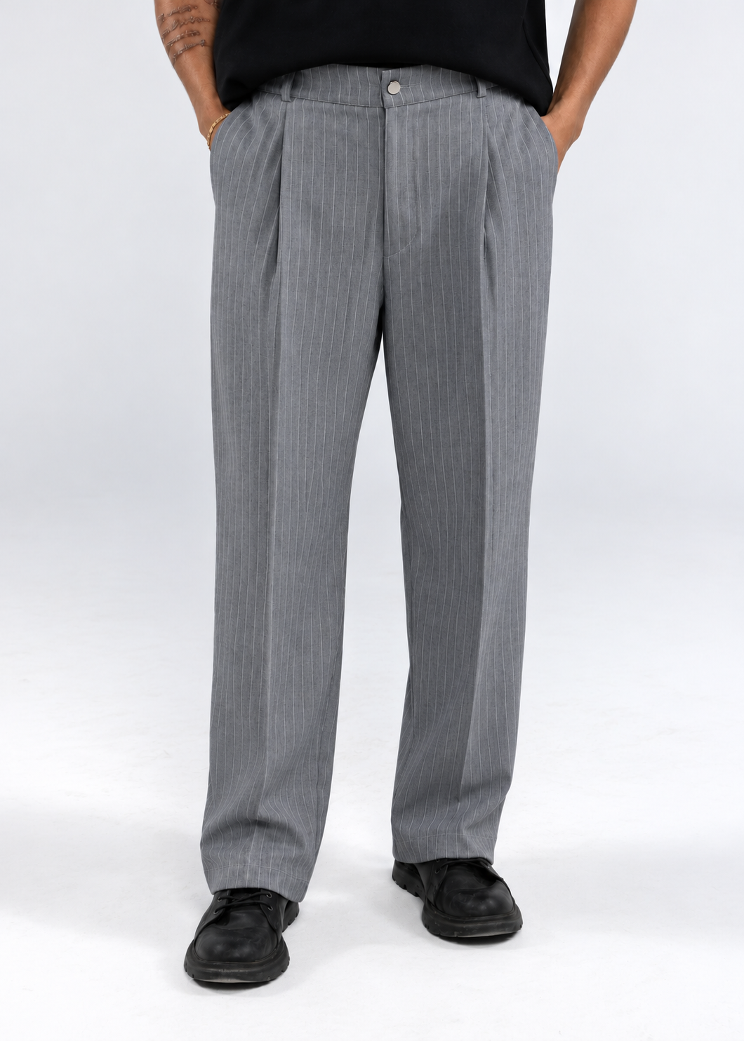Striped Tailored Pants
