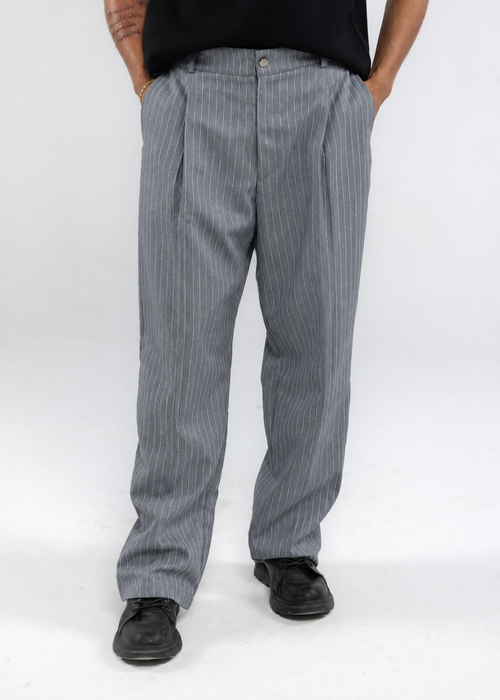 Striped Tailored Pants