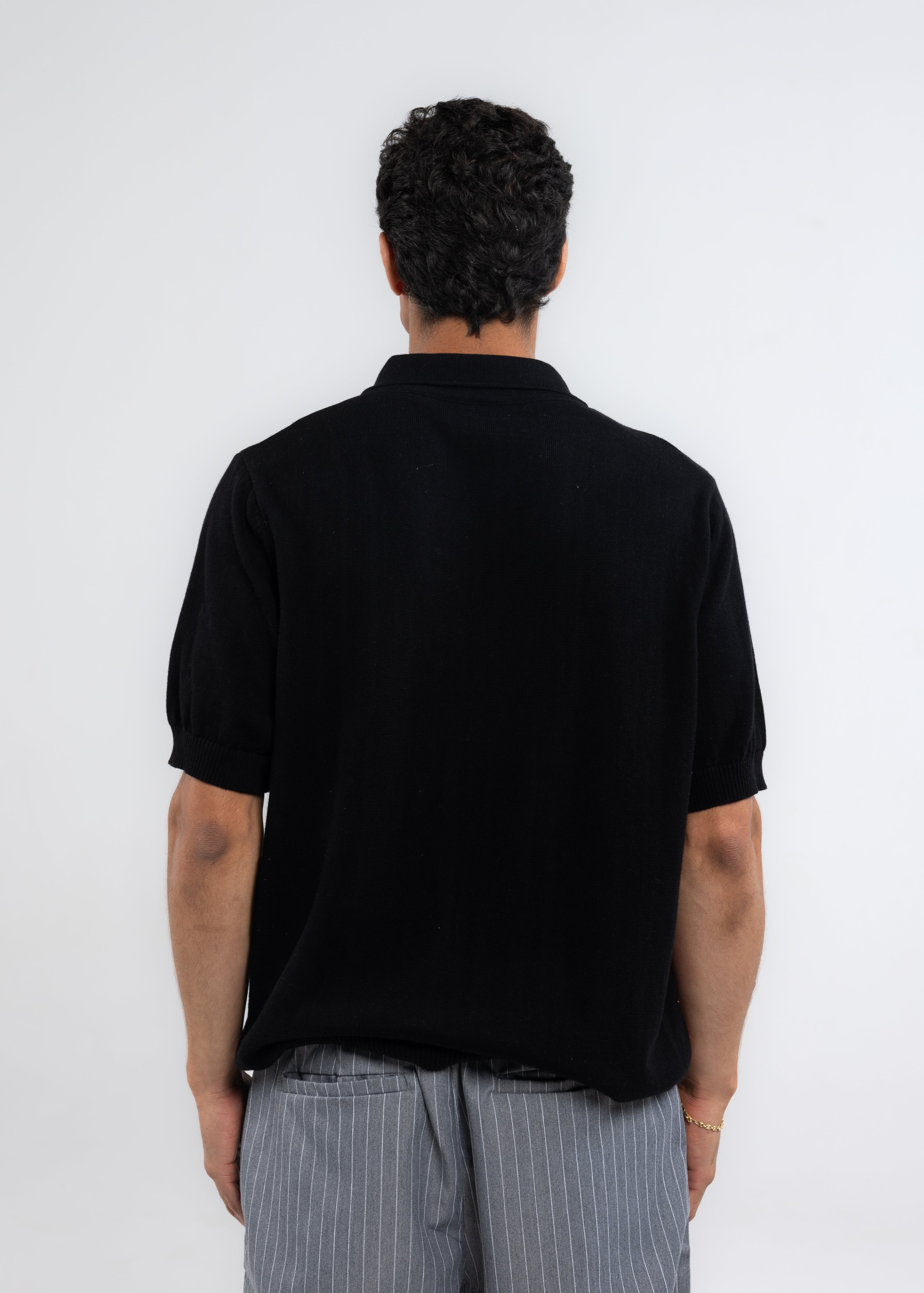 The Zip Up in Black