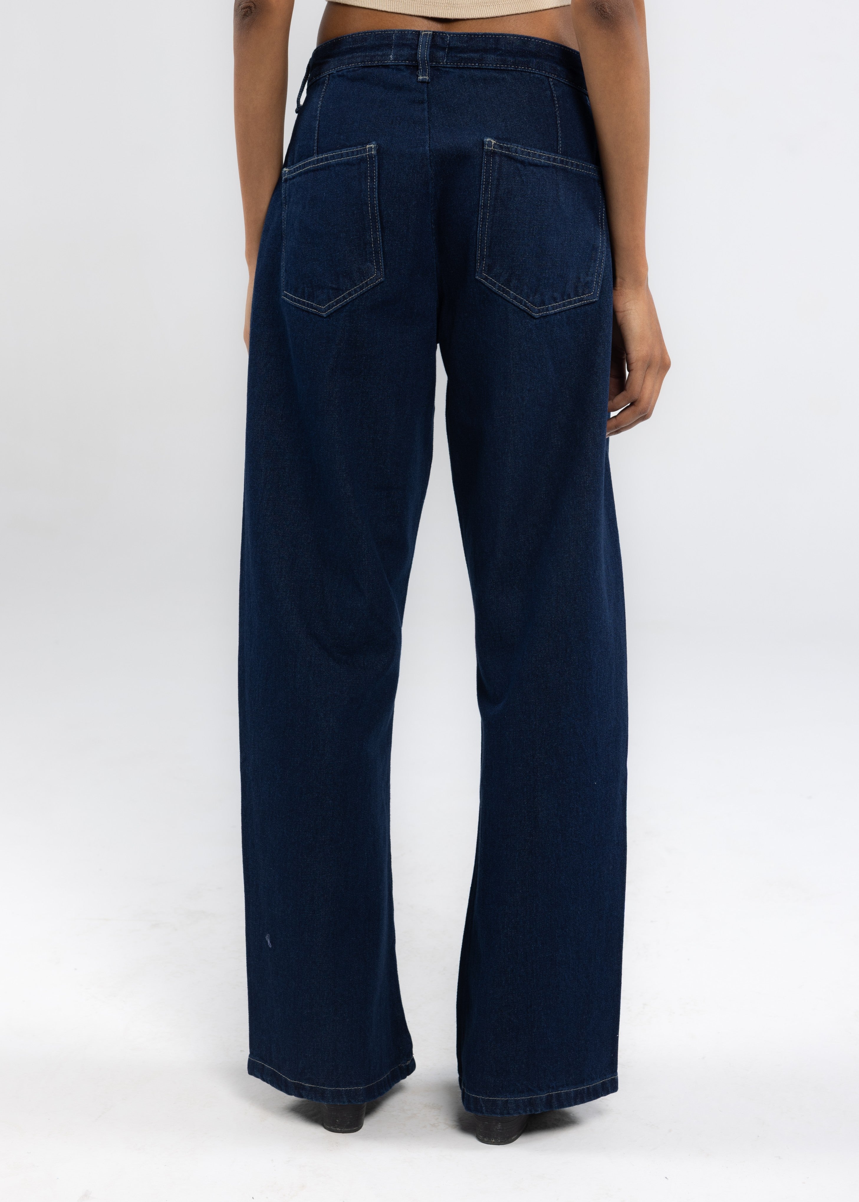 Loose Fit Raw Denim For Her