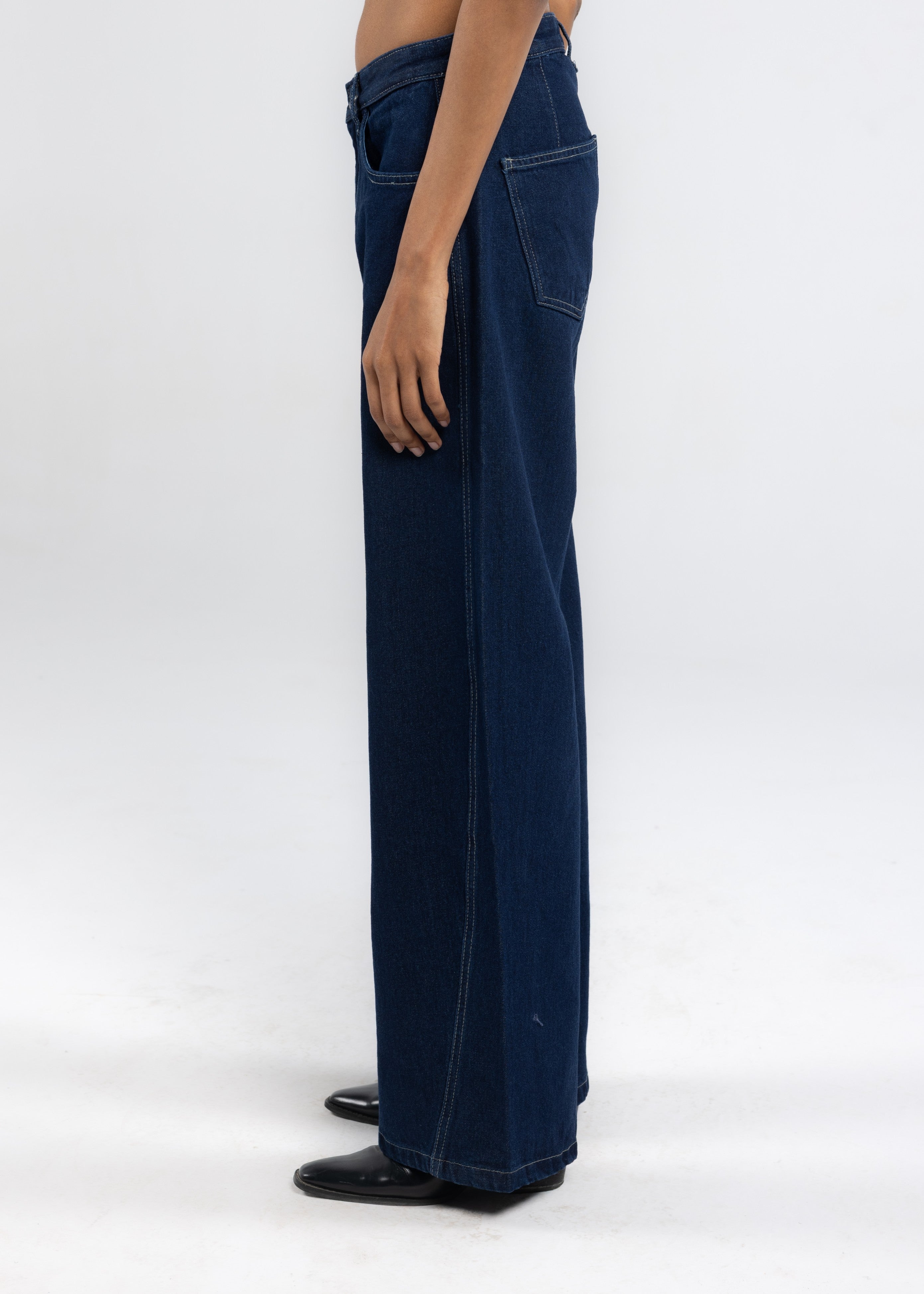 Loose Fit Raw Denim For Her