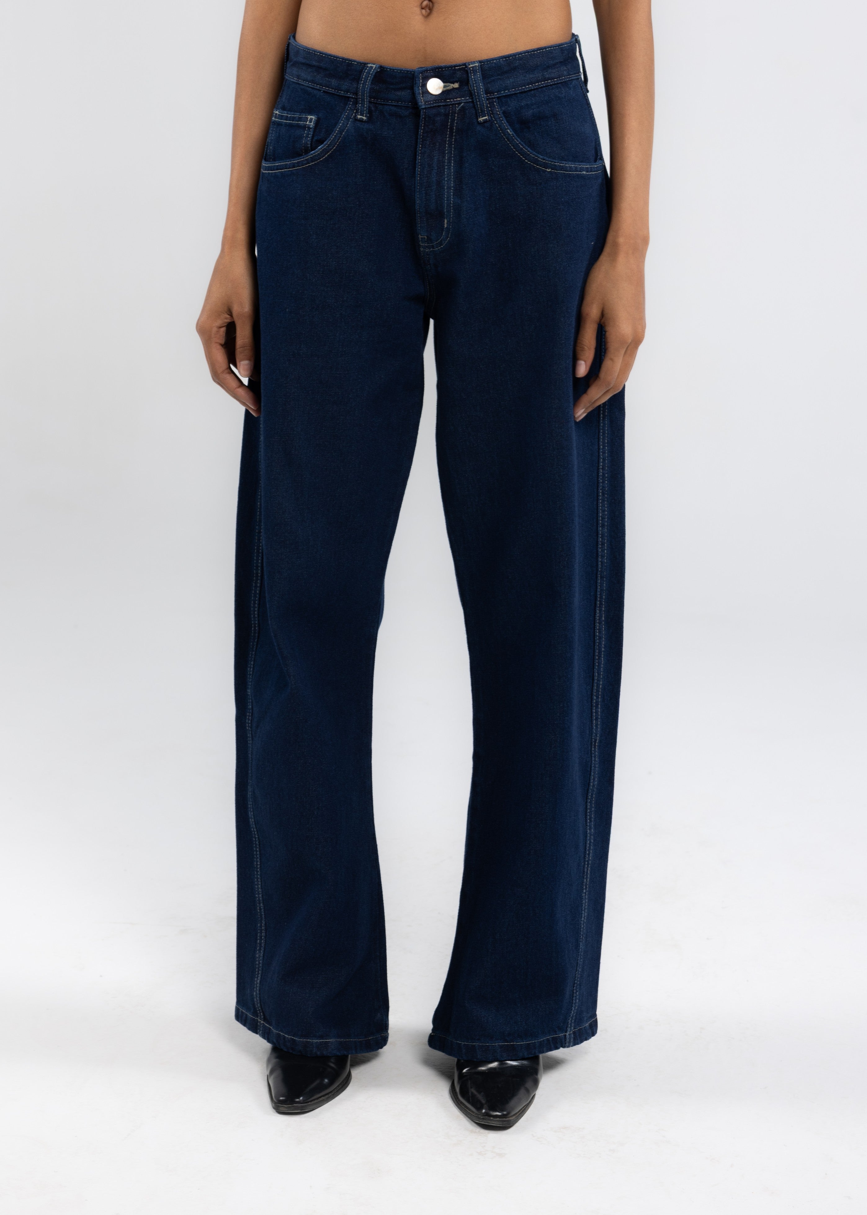 Loose Fit Raw Denim For Her